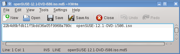 linux get file md5